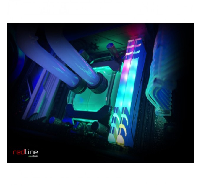 Mushkin Модуль пам'яті для комп'ютера DDR5 32GB (2x16GB) 6800 MHz Redline RGB White Mushkin (MLB5C680CKKP16GX2)