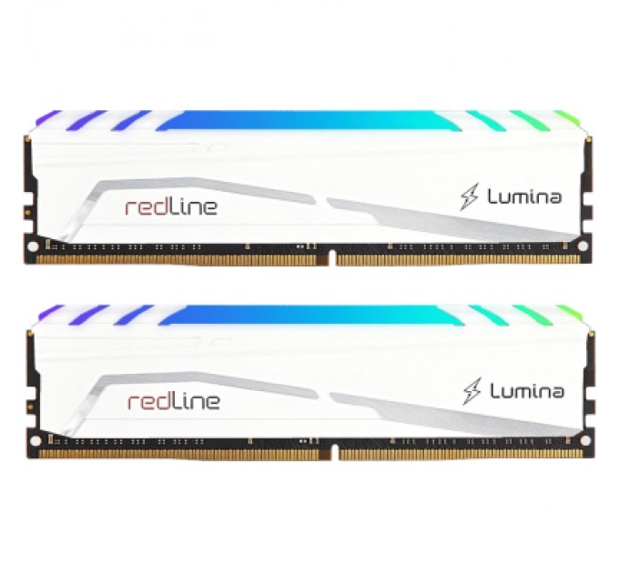 Mushkin Модуль пам'яті для комп'ютера DDR5 64GB (2x32GB) 6400 MHz Redline RGB White Mushkin (MLB5C640BGGP32GX2)