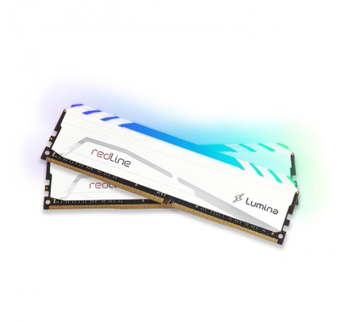 Mushkin Модуль пам'яті для комп'ютера DDR5 64GB (2x32GB) 6400 MHz Redline RGB White Mushkin (MLB5C640BGGP32GX2)