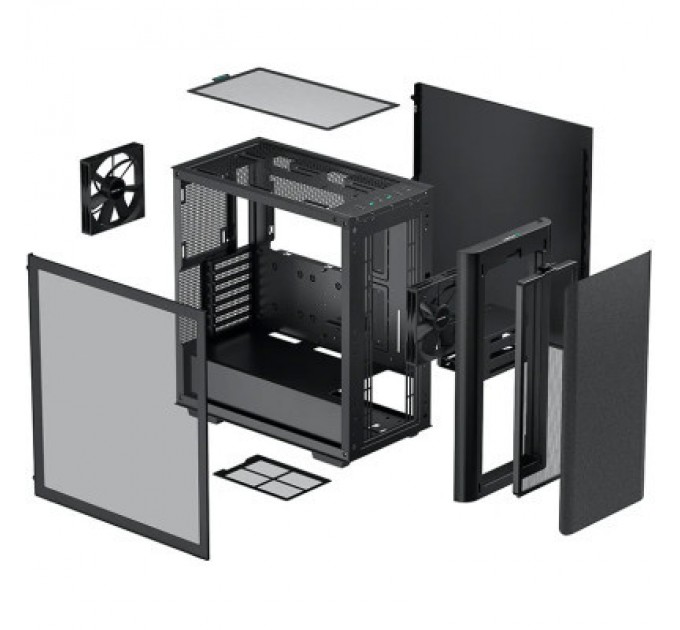 Deepcool Корпус Deepcool CK500 Black (R-CK500-BKNNE2-G-1)