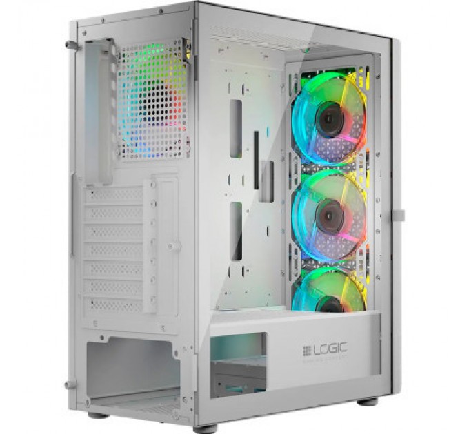 Logic concept Корпус Logic concept ARAMIS MESH+GLASS ARGB fans 4x120mm WHITE (AT-ARAMIS-20-0000000-0002)