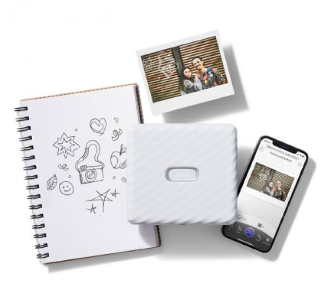 Fujifilm Сублімаційний принтер Fujifilm INSTAX LINK WIDE A WHITE EX D (16719574)