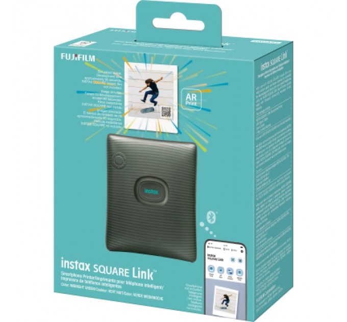 Fujifilm Сублімаційний принтер Fujifilm INSTAX SQ Link Green (16785482)
