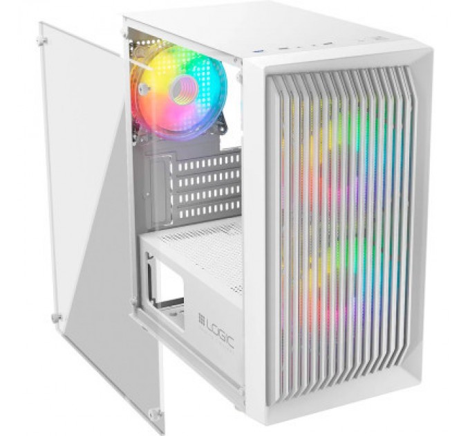 Logic concept Корпус Logic concept ATOS MESH+GLASS ARGB fans 3x120mm WHITE (AM-ATOS-20-0000000-0002)