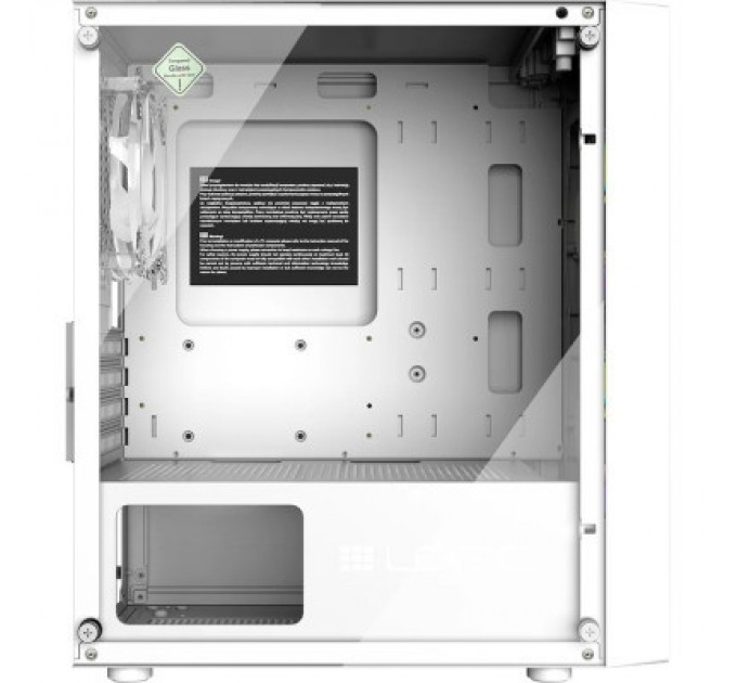 Logic concept Корпус Logic concept ATOS MESH+GLASS ARGB fans 3x120mm WHITE (AM-ATOS-20-0000000-0002)