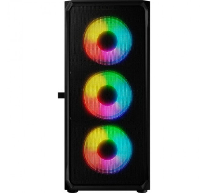 Logic concept Корпус Logic concept PORTOS MESH+GLASS ARGB fans 4x120mm BLACK (AT-PORTOS-10-0000000-0002)
