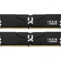 Goodram Модуль пам'яті для комп'ютера DDR5 64GB (2x32GB) 6800 MHz IRDM Black Goodram (IR-6800D564L34/64GDC)