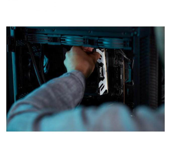 Kingston Fury (ex.HyperX) Модуль пам'яті для комп'ютера DDR5 24GB 6400 MHz Renegade Silver XMP Kingston Fury (ex.HyperX) (KF564C32RS-24)