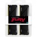 Kingston Fury (ex.HyperX) Модуль пам'яті для комп'ютера DDR4 32GB (2x16GB) 3733 MHz Beast Black RGB Kingston Fury (ex.HyperX) (KF437C19BB12AK2/32)