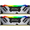 Kingston Fury (ex.HyperX) Модуль пам'яті для комп'ютера DDR5 48GB (2x24GB) 6400 MHz Renegade RGB XMP Kingston Fury (ex.HyperX) (KF564C32RSAK2-48)