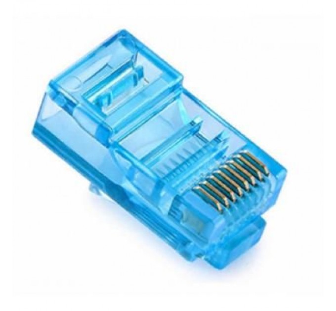 Merlion Конектор RJ45 cat.5e UTP 8P8C Blue 100 шт Merlion (05355)