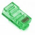 Merlion Конектор RJ45 cat.5e UTP 8P8C Green 100 шт Merlion (09051)