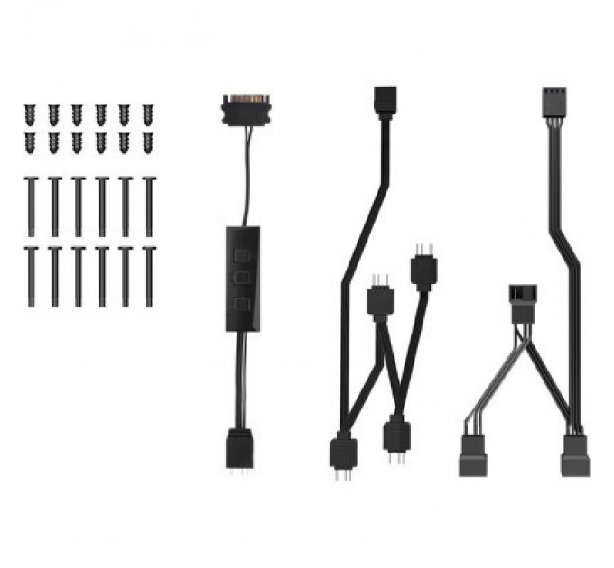 ID-Cooling Кулер до корпусу ID-Cooling TF-12025-ARGB-TRIO-SNOW