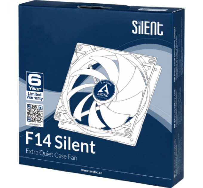 Arctic Кулер до корпусу Arctic F14 SILENT (ACFAN00076A)