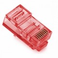 Merlion Конектор RJ45 cat.5e UTP 8P8C Red 100 шт Merlion (05357)