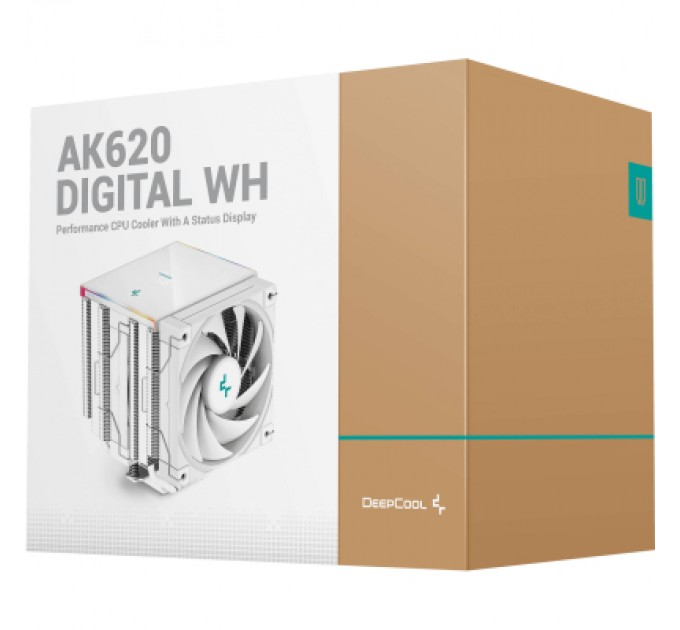 Deepcool Кулер до процесора Deepcool AK620 Digital WH (R-AK620-WHADMN-G)