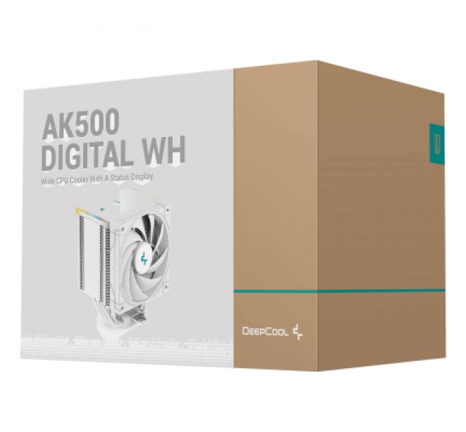 Deepcool Кулер до процесора Deepcool AK500 Digital WH (AK500 Digital WHITE)