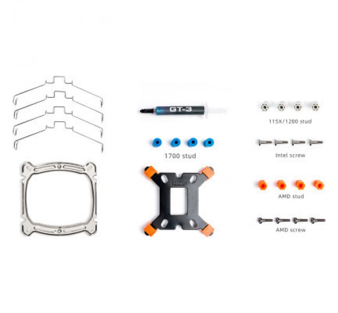 PcCooler Кулер до процесора PcCooler K4 PLUS BK