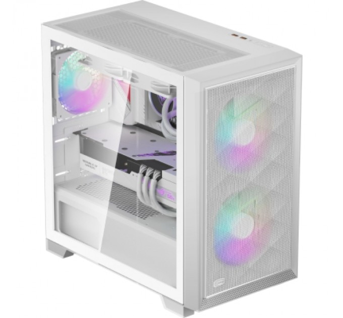 PcCooler Корпус PcCooler C3D310 WH ARGB
