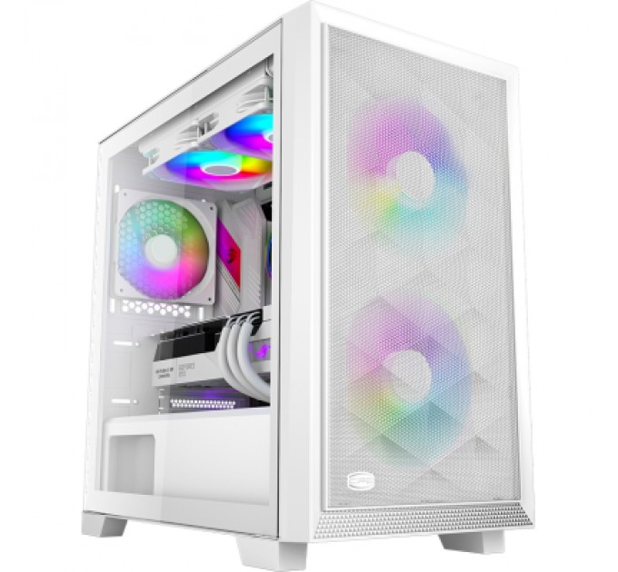 PcCooler Корпус PcCooler C3D310 WH ARGB