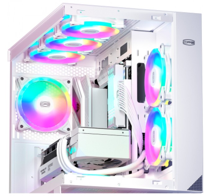 PcCooler Кулер до корпусу PcCooler F3 T120 ARGB White