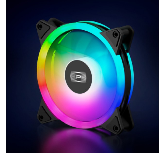 PcCooler Кулер до корпусу PcCooler F3 T120 ARGB 3 in 1 Black