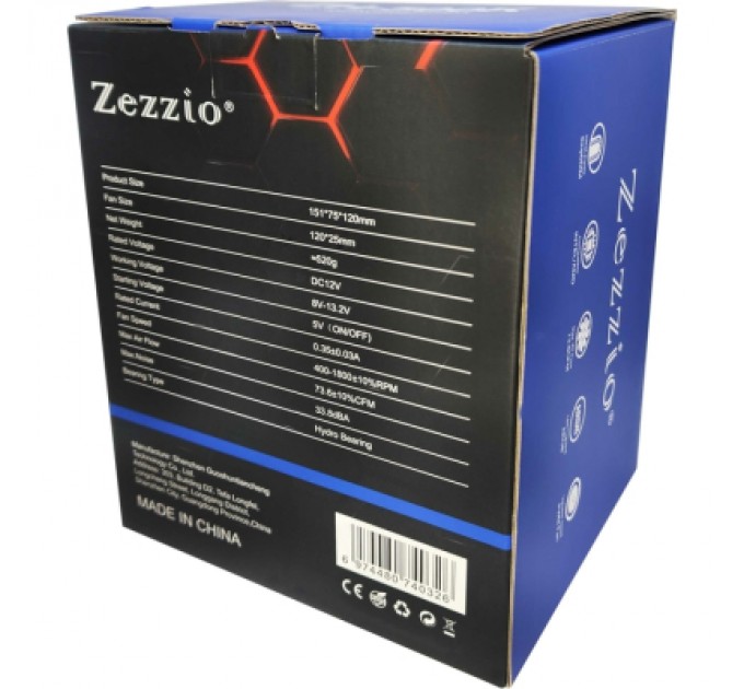 Zezzio Кулер до процесора Zezzio ZH-500K