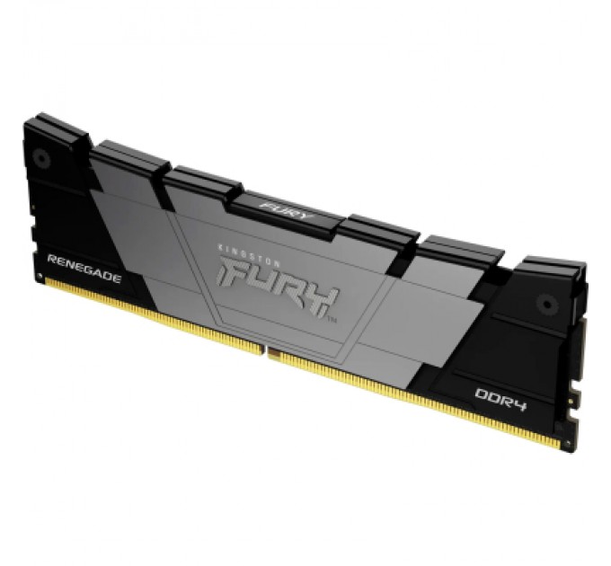 Kingston Fury (ex.HyperX) Модуль пам'яті для комп'ютера DDR4 16GB 2666 MHz Fury Renegate Black Kingston Fury (ex.HyperX) (KF432C16RB12/16)