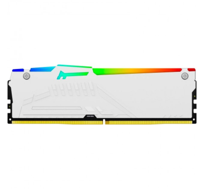 Kingston Fury (ex.HyperX) Модуль пам'яті для комп'ютера DDR5 128GB (4x32GB) 5600 MHz FURY Beast RGB White Kingston Fury (ex.HyperX) (KF556C40BWAK4-128)