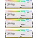 Kingston Fury (ex.HyperX) Модуль пам'яті для комп'ютера DDR5 128GB (4x32GB) 5600 MHz FURY Beast RGB White Kingston Fury (ex.HyperX) (KF556C40BWAK4-128)
