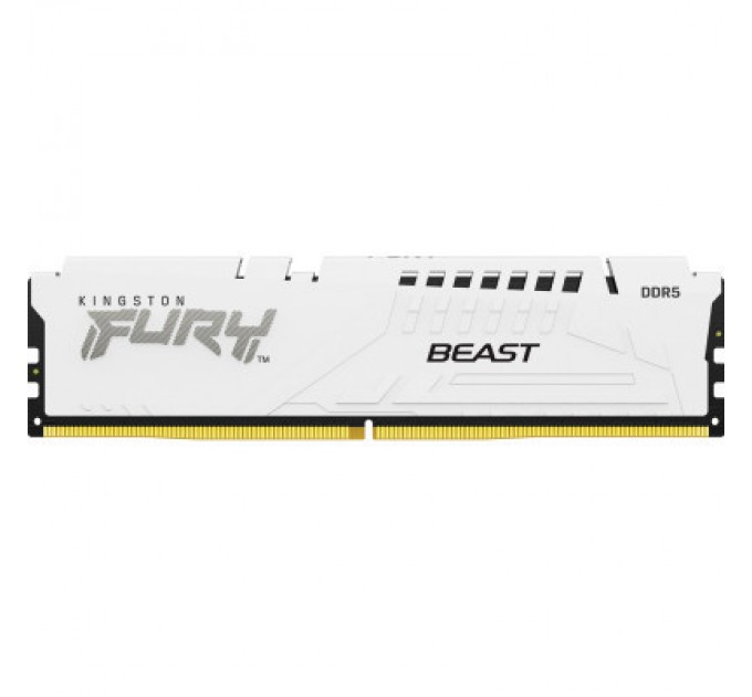 Kingston Fury (ex.HyperX) Модуль пам'яті для комп'ютера DDR5 32GB 5200 MHz FURY Beast White Kingston Fury (ex.HyperX) (KF552C40BW-32)