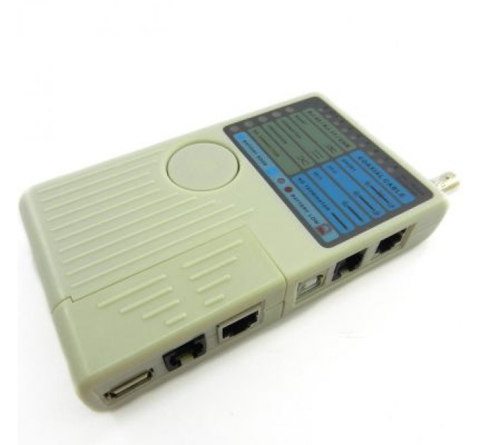 Merlion Тестер кабельний RJ-45/RJ-12/RJ-11/BNC/USB Merlion (NT-T040)