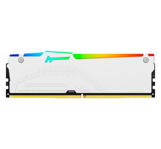Kingston Fury (ex.HyperX) Модуль пам'яті для комп'ютера DDR5 32GB 5600 MHz FURY Beast White RGB Kingston Fury (ex.HyperX) (KF556C40BWA-32)