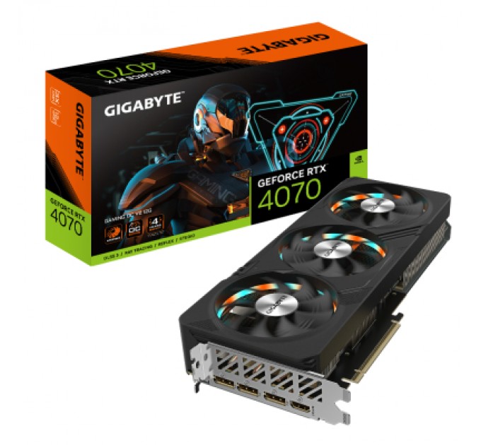 GIGABYTE Відеокарта GIGABYTE GeForce RTX4070 12Gb GAMING OC V2 (GV-N4070GAMING OCV2-12GD)