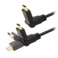 Gemix Кабель мультимедійний HDMI to HDMI 10.0m Gemix (Art.GC 1435-10)