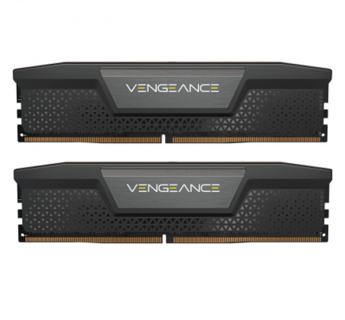 Corsair Модуль пам'яті для комп'ютера DDR5 64GB (2x32GB) 6000 MHz Vengeance Black Corsair (CMK64GX5M2B6000C30)