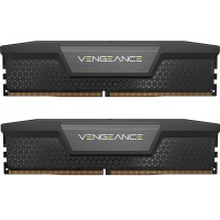 Модуль пам'яті для комп'ютера DDR5 64GB (2x32GB) 6400 MHz Vengeance Black Corsair (CMK64GX5M2B6400C32)