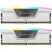 Corsair Модуль пам'яті для комп'ютера DDR5 32GB (2x16GB) 6400 MHz Vengeance RGB White Corsair (CMH32GX5M2B6400C36W)