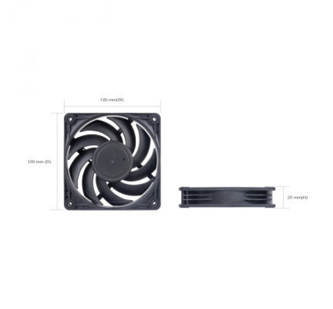 Silver Stone Кулер до корпусу Silver Stone Vista VS120B (SST-VS120B)