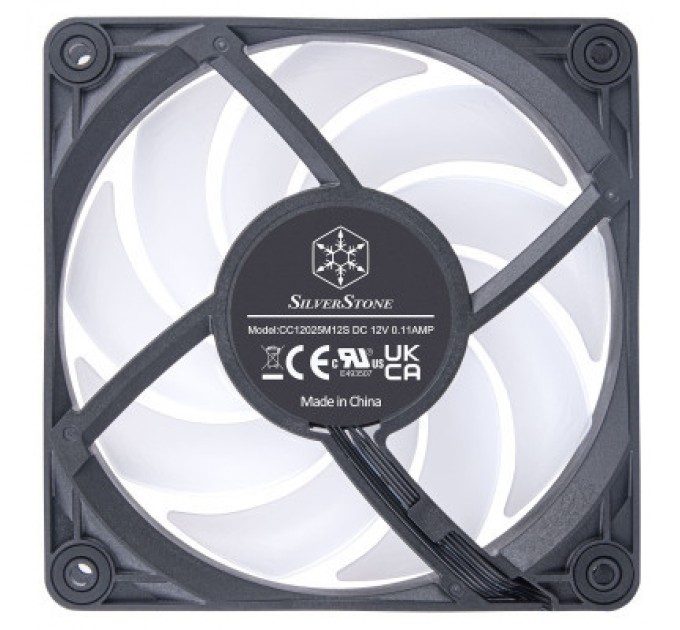 Silver Stone Кулер до корпусу Silver Stone Vista VS120B-ARGB (SST-VS120B-ARGB)