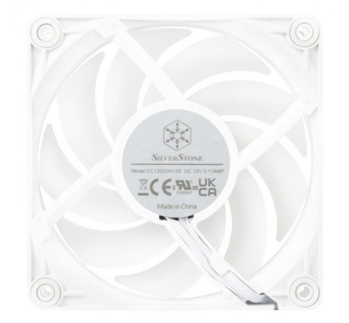 Silver Stone Кулер до корпусу Silver Stone Vista VS120W-ARGB (SST-VS120W-ARGB)