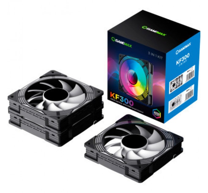 Gamemax Кулер до корпусу Gamemax KF300 BK