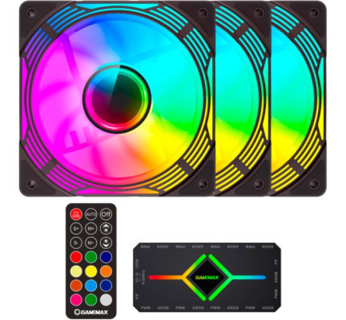 Gamemax Кулер до корпусу Gamemax KF300 BK