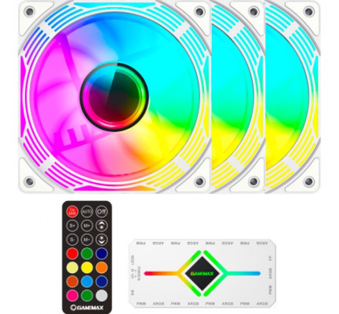 Gamemax Кулер до корпусу Gamemax KF300 WH