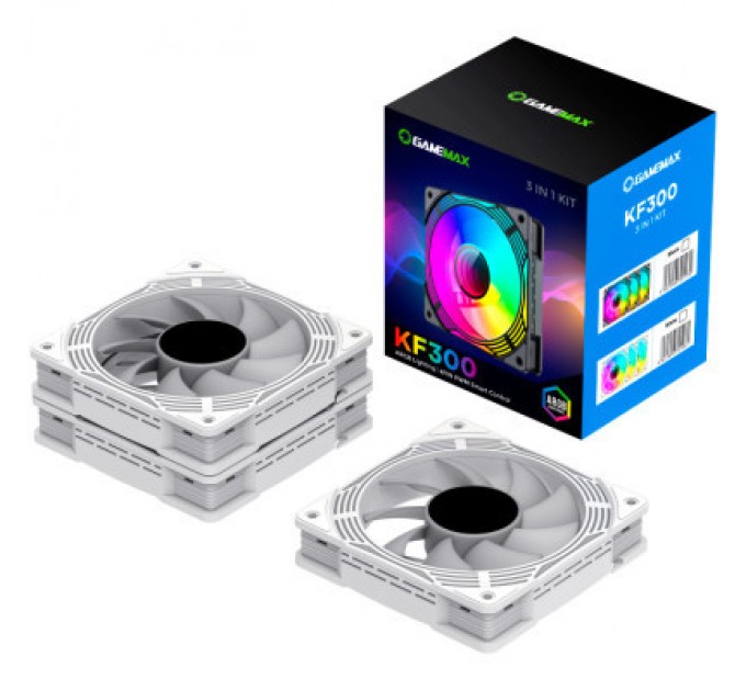 Gamemax Кулер до корпусу Gamemax KF300 WH