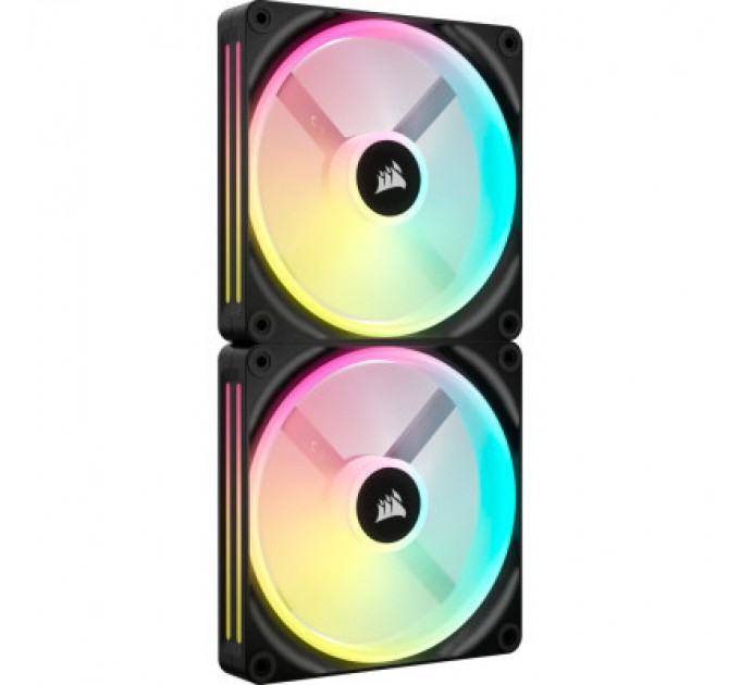 Corsair Кулер до корпусу Corsair iCUE Link QX140 RGB PWM PC Fans Starter Kit with iCUE LINK System Hub (CO-9051004-WW)