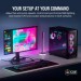 Corsair Кулер до корпусу Corsair iCUE Link QX140 RGB PWM PC Fans Starter Kit with iCUE LINK System Hub (CO-9051004-WW)