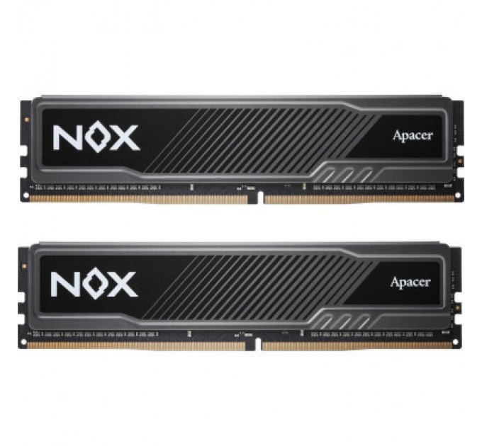 Apacer Модуль пам'яті для комп'ютера DDR4 16GB (2x8GB) 2666 MHz NOX Apacer (AH4U16G26C08YMBAA-2)