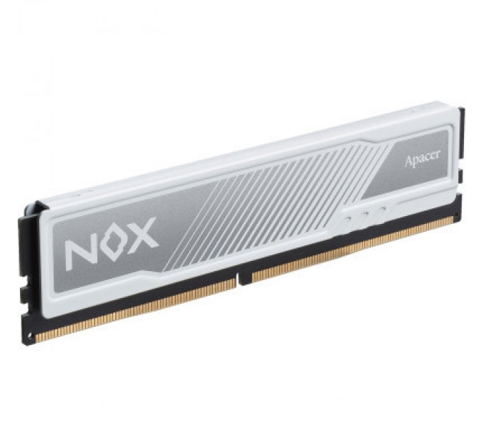 Apacer Модуль пам'яті для комп'ютера DDR4 8GB 2666 MHz NOX White Apacer (AH4U08G26C08YMWAA-1)