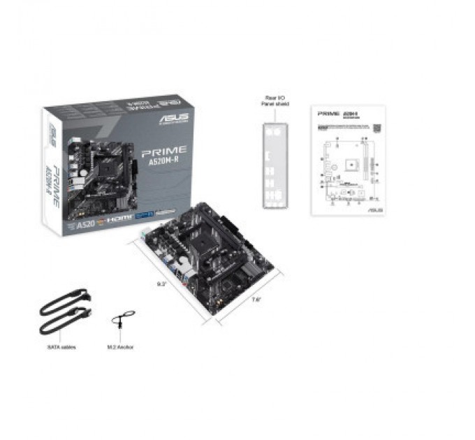 ASUS Материнська плата ASUS PRIME A520M-R